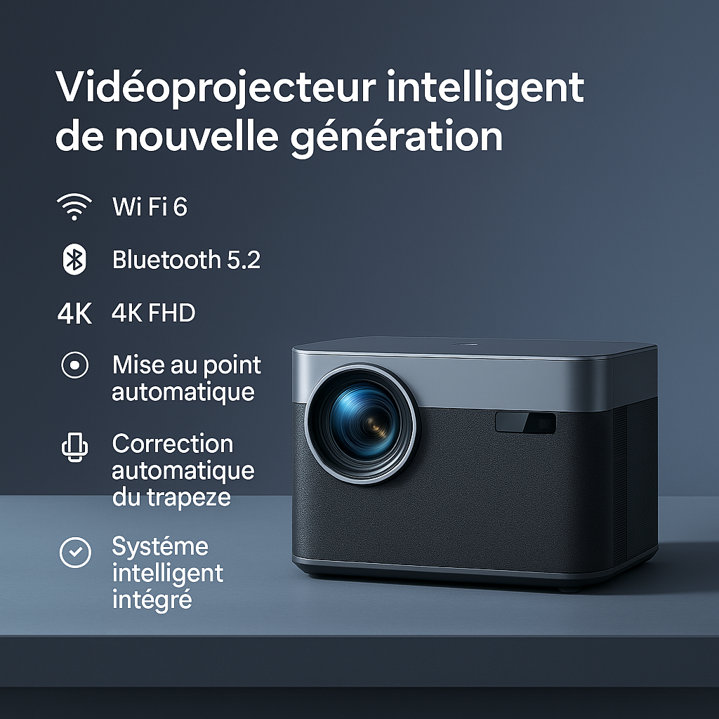 Aero Vision - TOPTRO Projecteur 4k