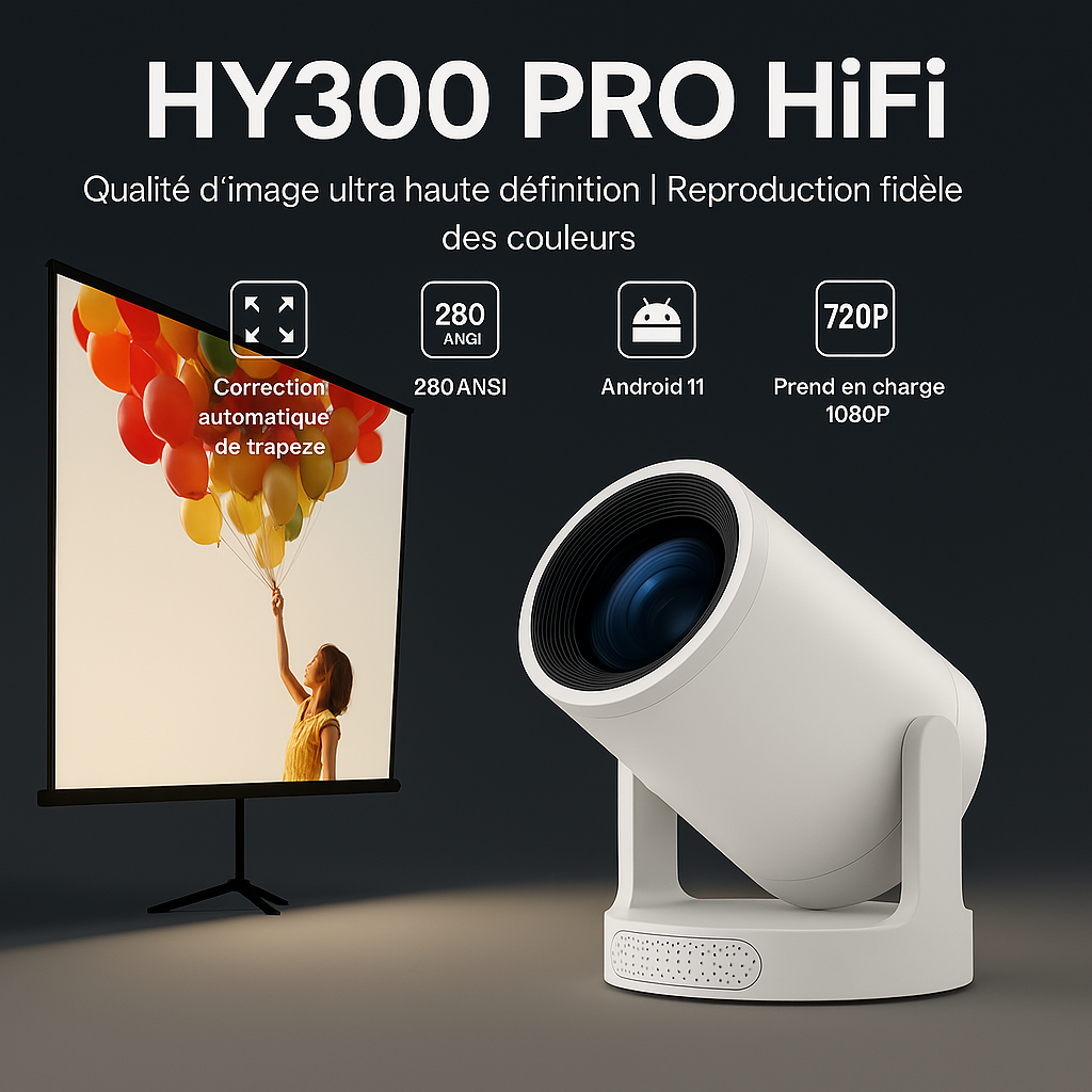 Aero Vision - Projecteur Portable HY300